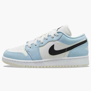 Air Jordan 1 Low Ice Blue Black (GS)